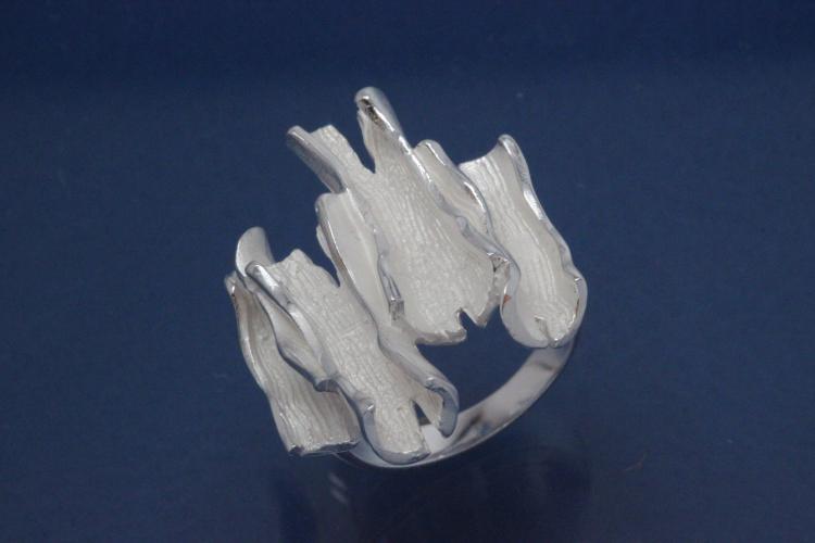 Ring, Tree Design 925/- Silver