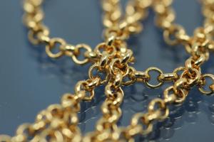 Belcher chain necklace solid (not hollow) Ø 2,0mm, with trigger clasp, 333/- Gold, available in different Lengths