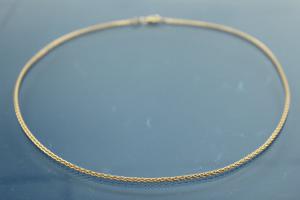 Spike chain necklace solid (not hollow) Ø 2,0mm, with trigger clasp, 333/- Gold, available in different Lengths