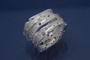 Ring im Natur-Design 925/- Silber