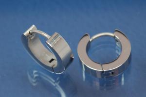 Stainless steel hoops approx AØ 13,8mm x width 4,0mm