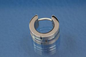 Stainless steel hoops approx AØ 13,3mm x width 6,7mm