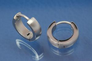 Stainless steel hoops approx AØ 13,5mm x width 3,8mm