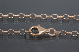 aLEm Collier Infinity Unendlichkeitssymbol 925/- Silber rosé vergoldet