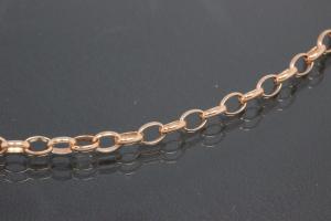 aLEm Necklace Infinity hammered 925/- Silver rosé gold plated