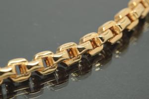 aLEm Caribbian chain 750/-gold with turnable trigger clasp