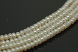 aLEm Freshwater Pearl Necklace Summer Dream 925/- Silver with four pearl strand infinitely an bail,