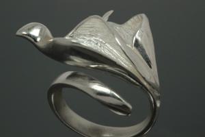 aLEm Ring Blossoms Calla by alain LE mondial 925/- Silver