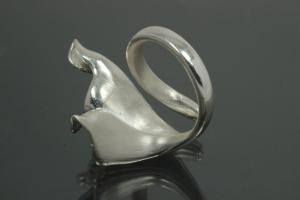 aLEm Blütenring Calla by alain LE mondial 925/- Silber